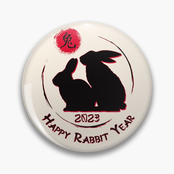 Item preview, Year Of The Rabbit - Happy Rabbit Year 2023 Funny designed and sold by GreenSplash.