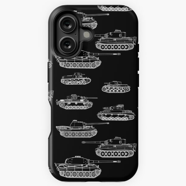 Vista previa del artículo con la obra «Panzers alemanes de la Segunda Guerra Mundial», diseñado y vendido por wu-wei.