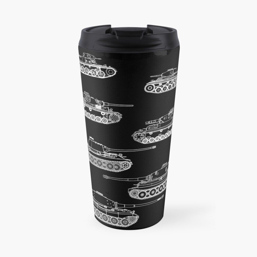 German Panzers of WWII Travel Mug