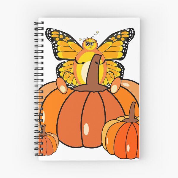Item preview, Funny butterfly with pumpkins  designed and sold by Mashusha-art.