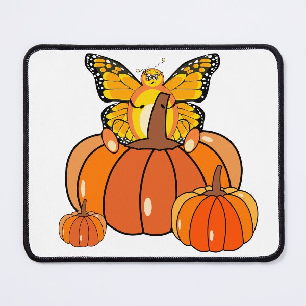 Item preview, Funny butterfly with pumpkins designed and sold by Mashusha-art.