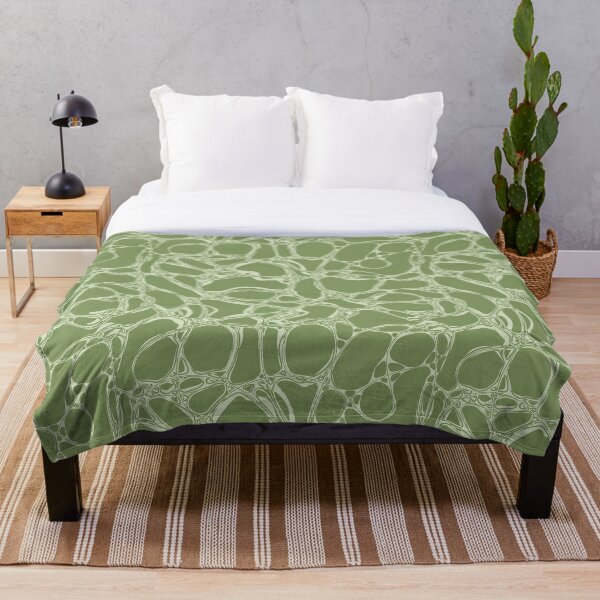 Item preview, Dusty Green Abstract: Neural Pathways of Creative Expression designed and sold by catapixie.