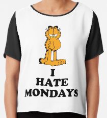 I hate Mondays Chiffon Top