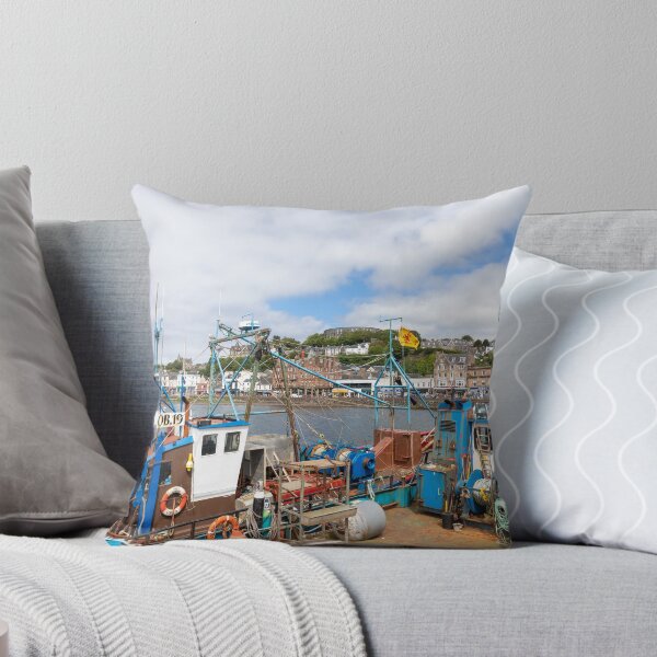 Item preview, Oban town centre and fishing boats Scotland designed and sold by Martin Berry Photography.