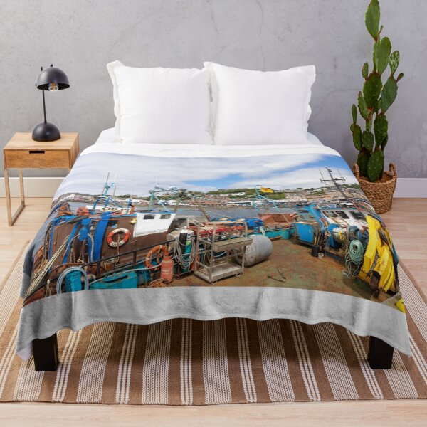 Item preview, Oban town centre and fishing boats Scotland designed and sold by Martin Berry Photography.