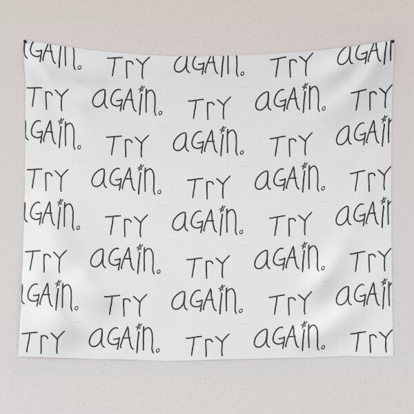 Item preview, Try Again designed and sold by Kat-Hardy.