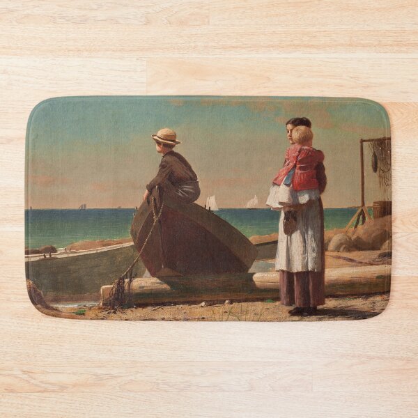 Item preview, Dad's Coming! | Winslow Homer | 1873 American Nautical Art designed and sold by CJET.