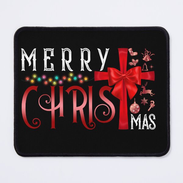 Item preview, Merry Christmas Cross Christian Religious Christmas Quotes designed and sold by Toranai.