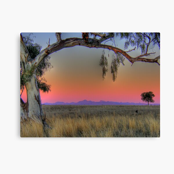 Item preview, The Warrumbungles at dusk designed and sold by pedroski.