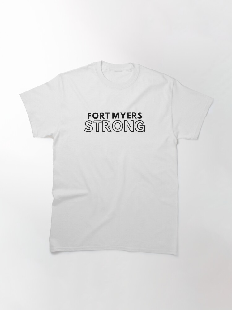 Classic T-Shirt, Fort Myers Florida Strong - Hurricane Survivor  designed and sold by Gummy Bear Gift Shop