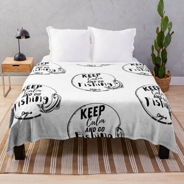 Item preview, Keep Calm and Go Fishing designed and sold by speakupandshine.