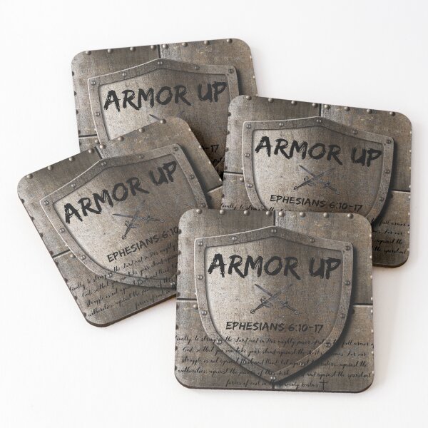 Item preview, Armor Up (Armor Of God) designed and sold by CATTOWNT-SHIRTS.
