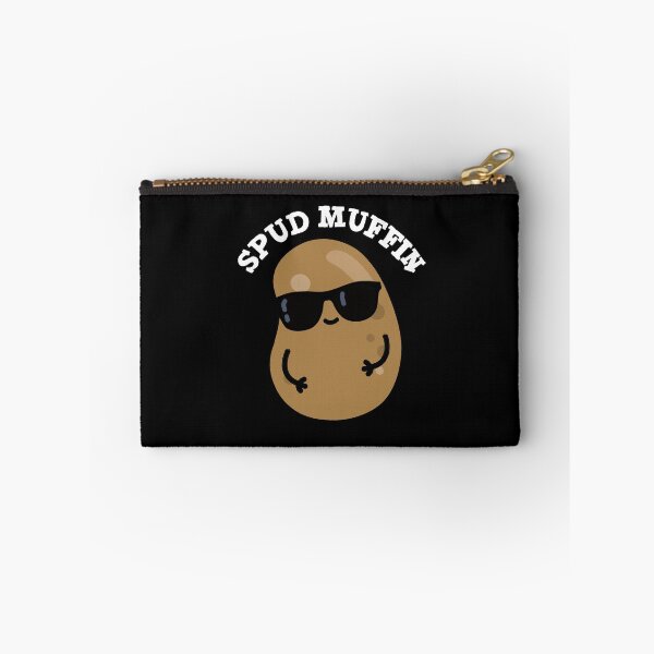 Item preview, Spud Muffin Funny Potato Puns (Dark BG) designed and sold by punnybone.