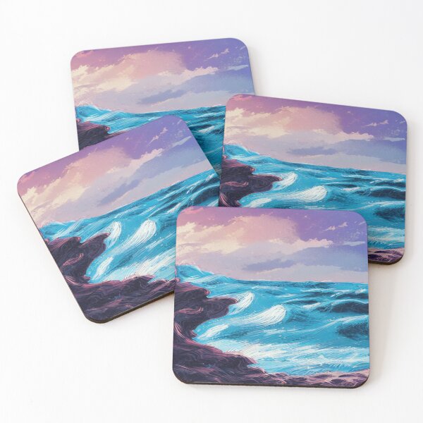 Item preview, Landscape of a Rocky Beach designed and sold by TravelingOak.