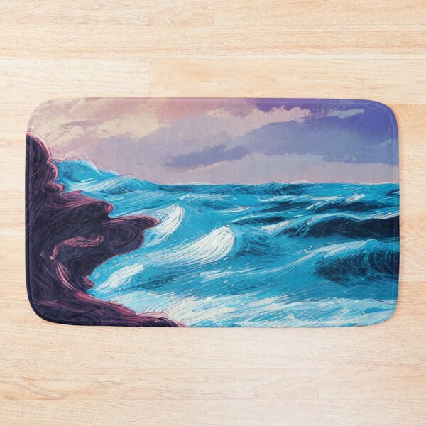 Item preview, Landscape of a Rocky Beach designed and sold by TravelingOak.