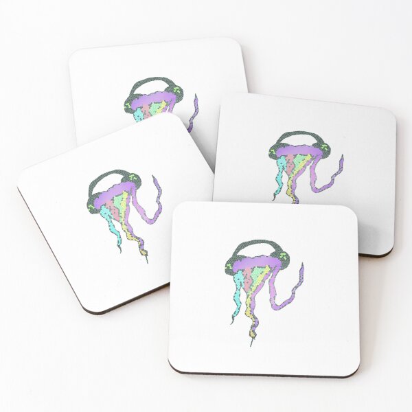 Item preview, Stylized jellyfish  designed and sold by Coffeemerc117.