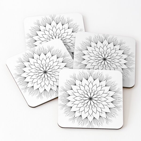 Item preview, flower mandala draw designed and sold by davidxavier.