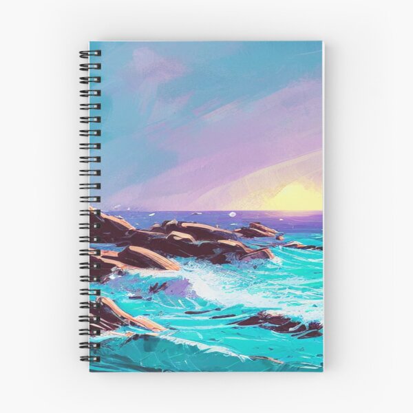 Item preview, Landscape of the Sea at Sunset designed and sold by TravelingOak.