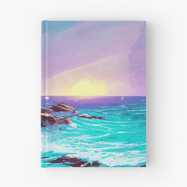 Item preview, Landscape of the Sea at Sunset designed and sold by TravelingOak.