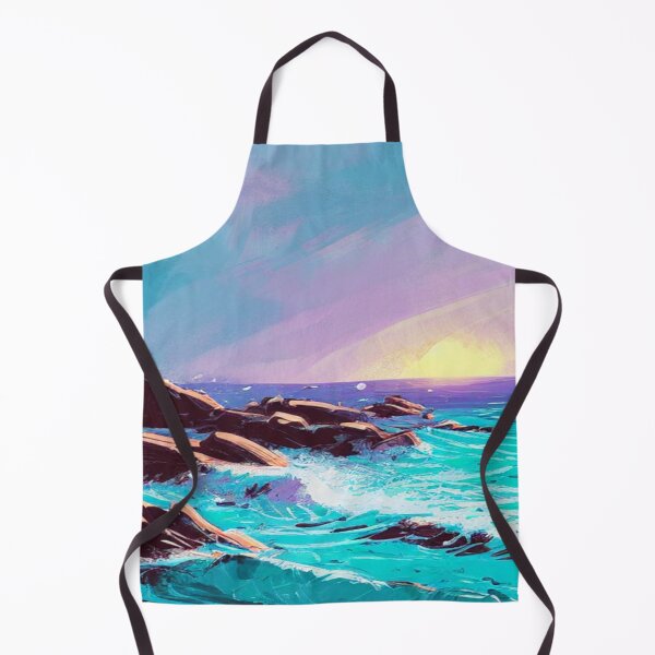 Item preview, Landscape of the Sea at Sunset designed and sold by TravelingOak.