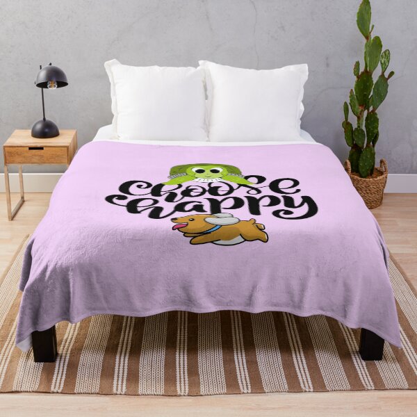Item preview, Choose Happy Cute Turtle and Happy Puppy Smiling Positive design designed and sold by InspiredForever.