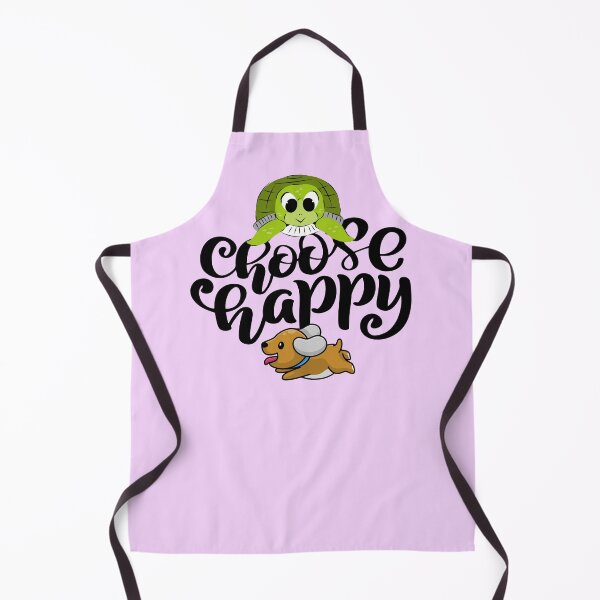 Item preview, Choose Happy Cute Turtle and Happy Puppy Smiling Positive design designed and sold by InspiredForever.