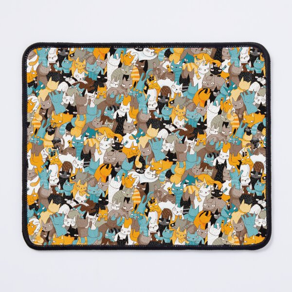Cats on catnip Mouse Pad