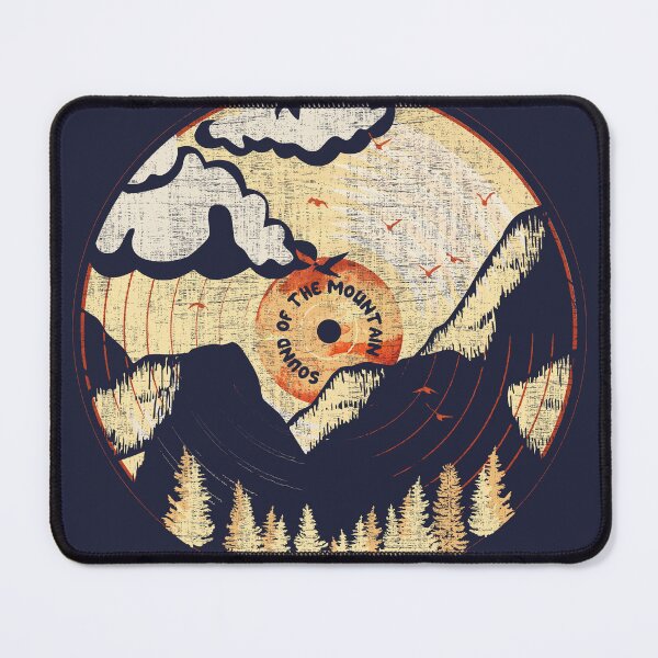 Item preview, The sound of mountain - inspirational camping quote designed and sold by yococo.