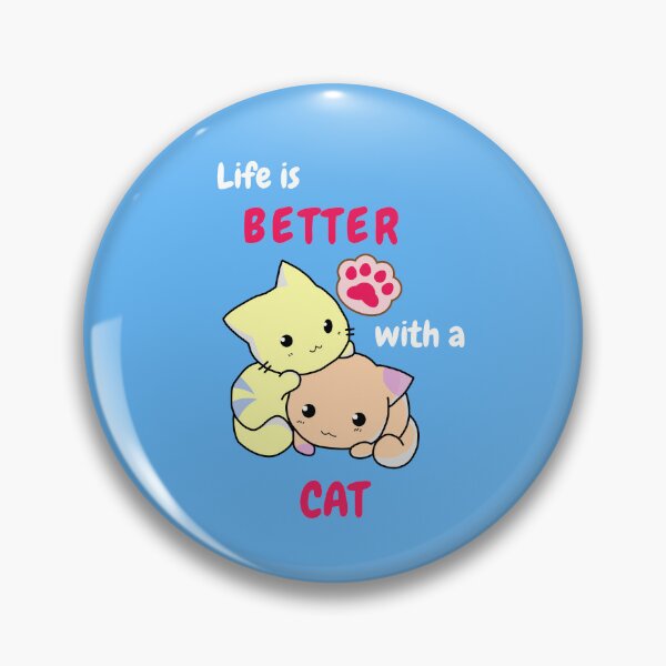 Item preview, Cat lover, Life is better with a cat designed and sold by ColourTrials.
