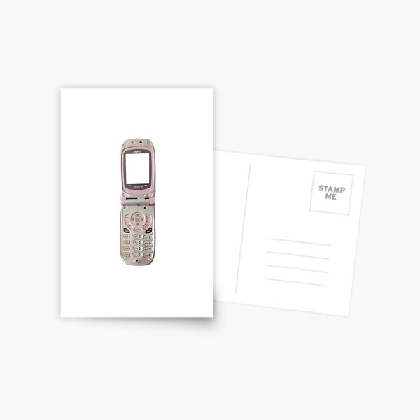 pink flip phone 2000s aesthetics Photographic Print for Sale by  forkmuddies