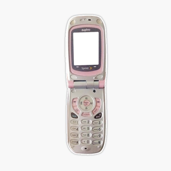 sprint sanyo pink flip phone