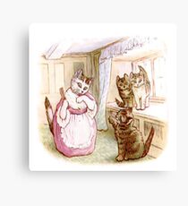 Beatrix Potter Kittens Canvas Print