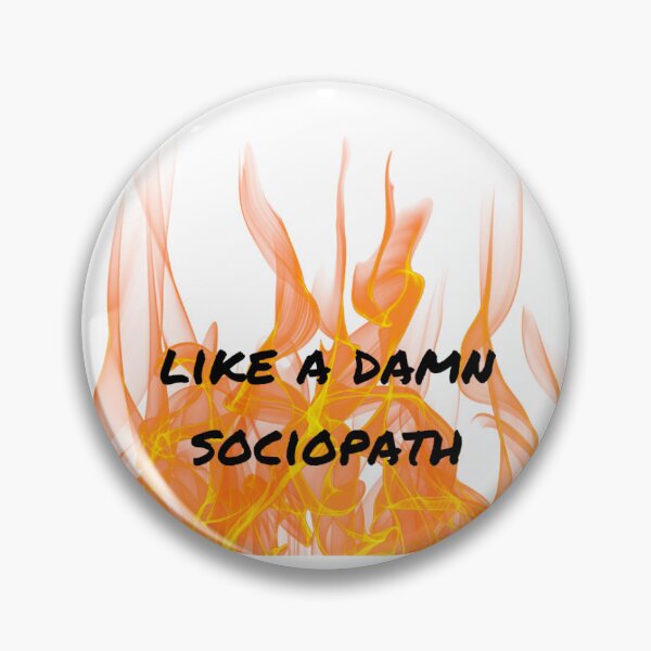Item preview, sociopath designed and sold by LKfandomdesigns.
