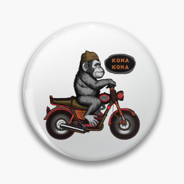 Item preview, Bored Ape Riding a Motorcycle w/ text designed and sold by Junkster-.