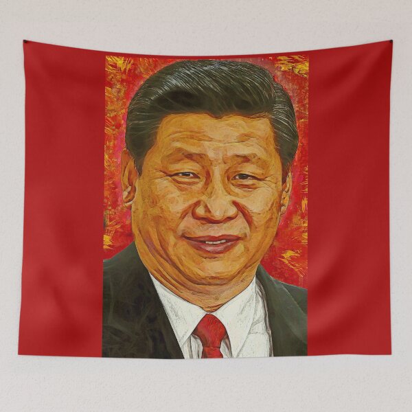 Item preview, •Xi Jinping Portrait• Art ► designed and sold by •GOLDENGENES •.