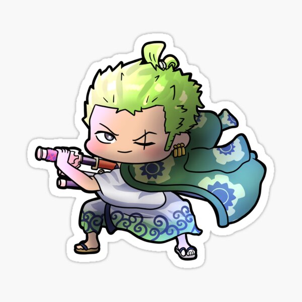 Chibi Wano Zoro | Sticker