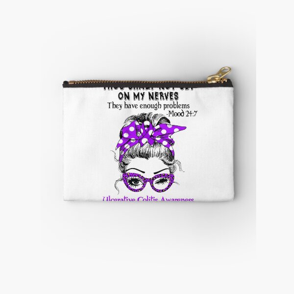 Item preview, Ulcerative Colitis Awareness - Thou Shalt Not Get On My Nerves they have enough problems designed and sold by Aaron309.