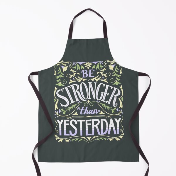 Item preview, Be stronger than yesterday | daily motivation | self-help designed and sold by simonlidesign.