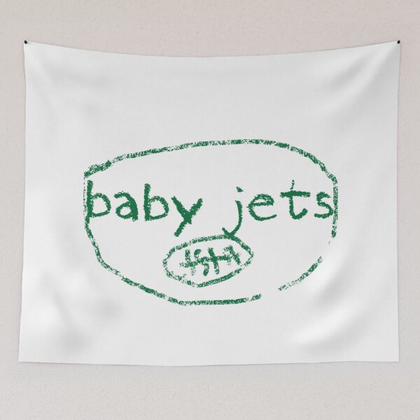 Item preview, Jets Baby Jets Crayon Logo designed and sold by Gang Green Gear.
