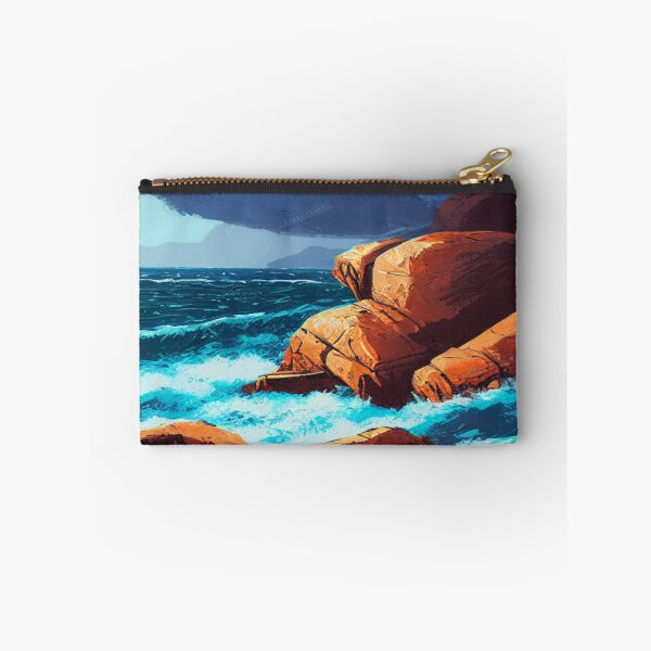 Item preview, Landscape of an Angry Sea designed and sold by TravelingOak.