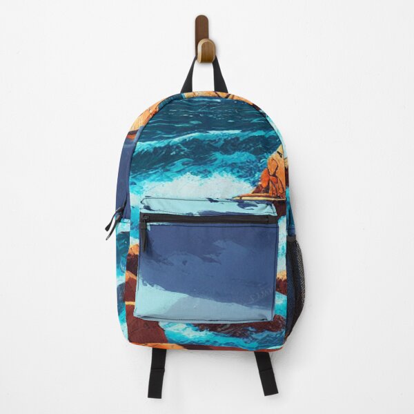 Item preview, Landscape of an Angry Sea designed and sold by TravelingOak.
