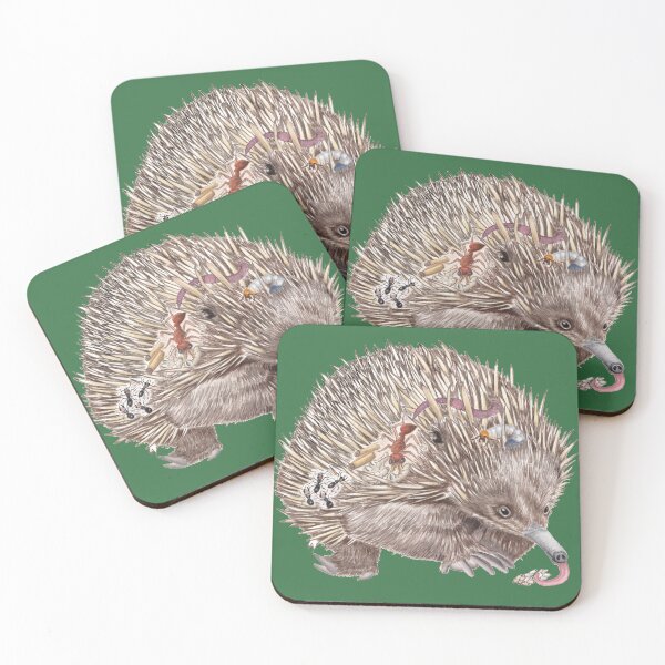 Item preview, The Australian echidna with his favourite food. designed and sold by Nature in Tasmania.