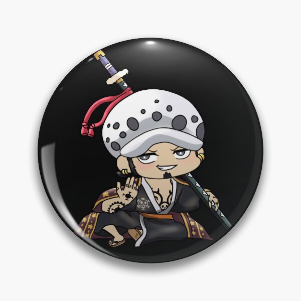 Item preview, Trafalgar Law One Piece Wano Arc Full Body Chibi designed and sold by IntrovertMochi.