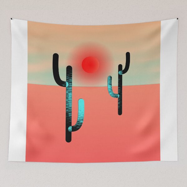Item preview, Dessert with Saguaro Cacti designed and sold by M-Lorentsson.