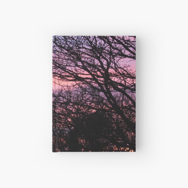 Pink Sky at Night Hardcover Journal