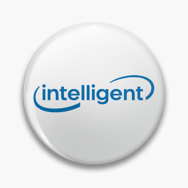 Item preview, Intelligent (Intel Parody) designed and sold by Putera Nadzirul.