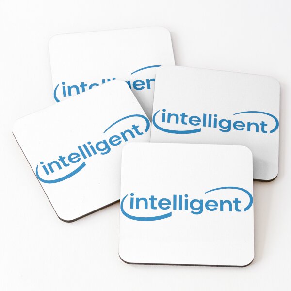 Item preview, Intelligent (Intel Parody) designed and sold by Putera Nadzirul.