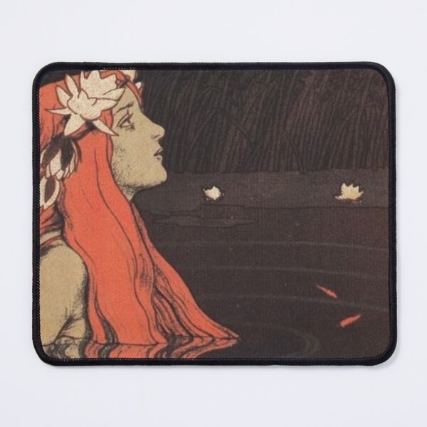 Item preview, Mermaid in a Pool with Goldfish  designed and sold by artemisxluna89.