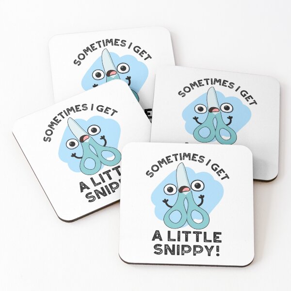 Item preview, Sometimes I Get A Little Snippy Funny Scissors Puns  designed and sold by punnybone.
