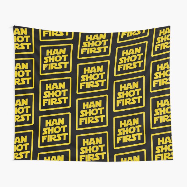 Han Shot First Tapestry